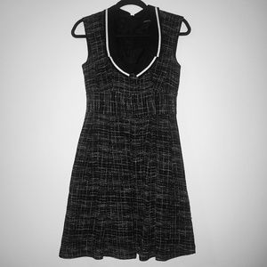 Nanette Lepore tweed dress with pockets and collar